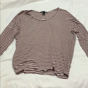 Long Sleeve oversized Stripe shirt